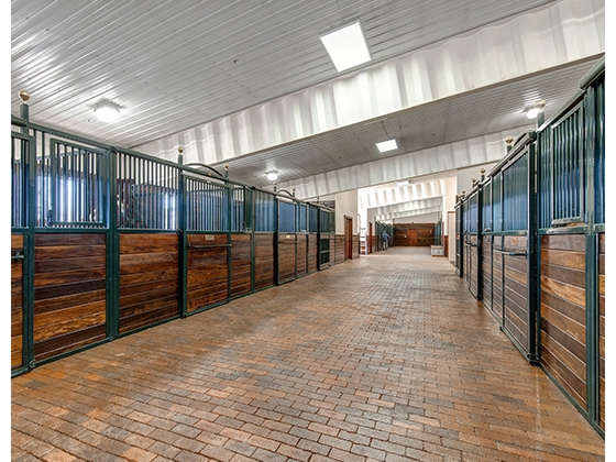 16 Stall Barn, Brazilian Hardwood