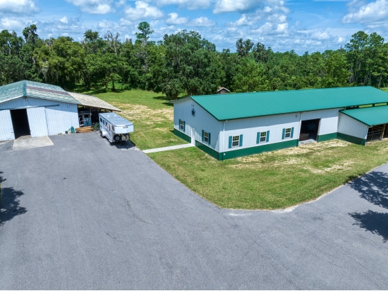 Breeding Barn, Hay Barn